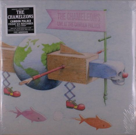 The Chameleons (Post-Punk UK): Live At The Camden Palace (Limited Edition) (Marbled Vinyl), 2 LPs und 1 CD