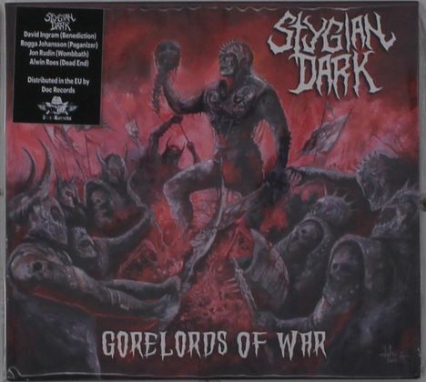 Stygian Dark: Gorelords Of War, CD