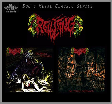 Revolting: Dreadful Pleasures / The Terror Threshold, CD