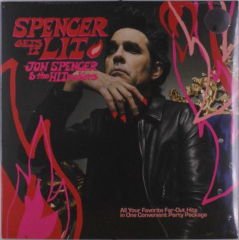 Jon Spencer: Spencer Gets It Lit (Limited Edition) (Frosted Clear Vinyl), LP