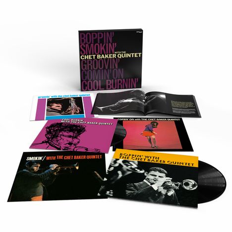 Chet Baker (1929-1988): Five From '65: The Quintet Summer Sessions (180g) (Limited Edition) (5 LP Box), 5 LPs