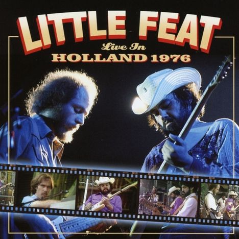 Little Feat: Live In Holland 1976 (CD + DVD), 1 CD und 1 DVD