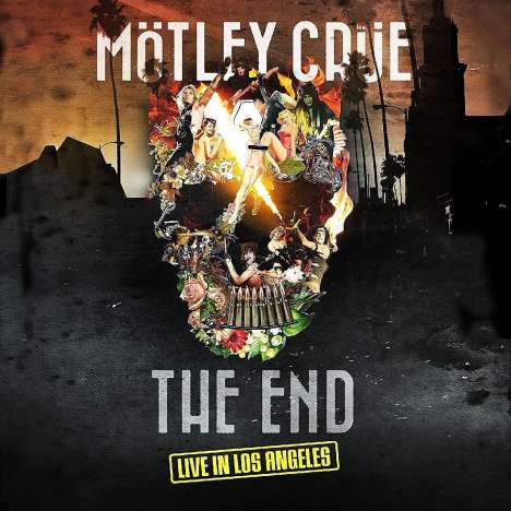 Mötley Crüe: The End: Live In Los Angeles 2015, 1 DVD und 1 CD