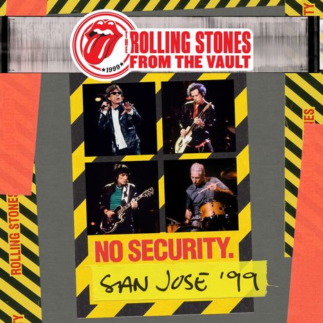 The Rolling Stones: From The Vault: No Security. San Jose '99, 2 CDs und 1 DVD