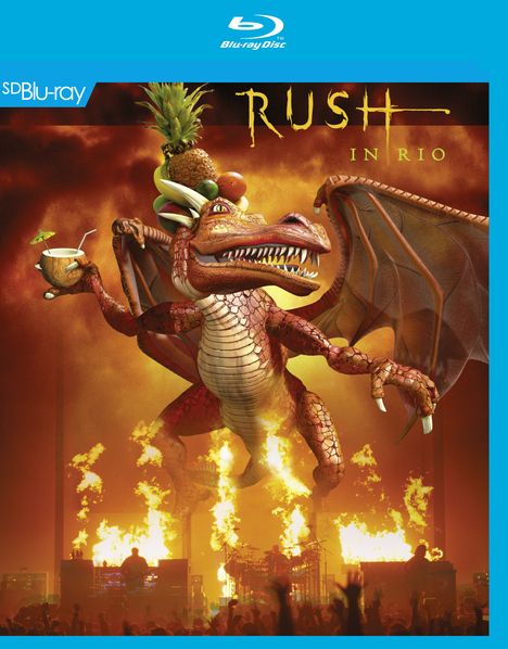 Rush: In Rio 23.11.2002, Blu-ray Disc