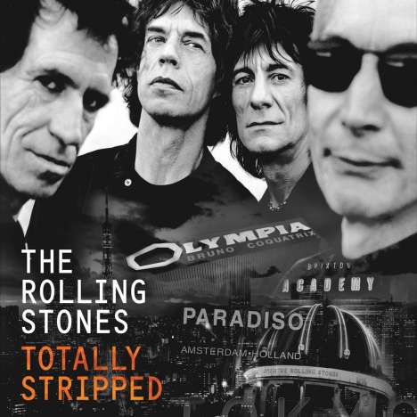 The Rolling Stones: Totally Stripped (Deluxe-Edition), 4 Blu-ray Discs und 1 CD
