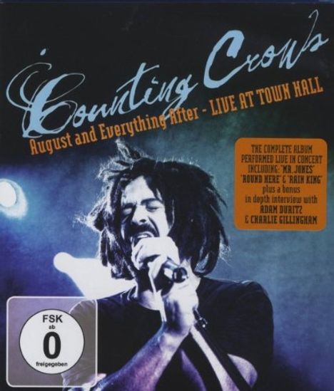 Counting Crows: August And Everything After - Live At Town Hall, Blu-ray Disc