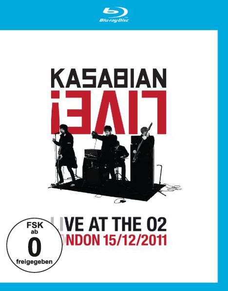 Kasabian: Live At The O2: London 15.12.2011, Blu-ray Disc