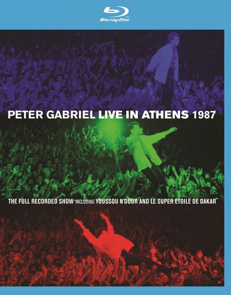 Peter Gabriel (geb. 1950): Live In Athens 1987 + Play (Blu-ray + DVD), 1 Blu-ray Disc und 1 DVD