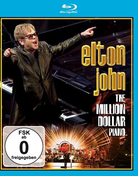 Elton John (geb. 1947): The Million Dollar Piano, Blu-ray Disc