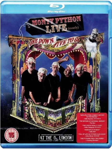 Monty Python - Live (Mostly) One Down Five to Go (OmU) (Blu-ray), Blu-ray Disc