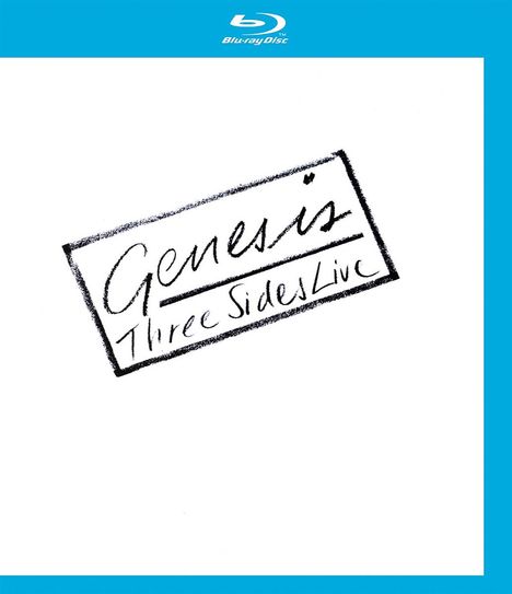 Genesis: Three Sides Live 1981, Blu-ray Disc