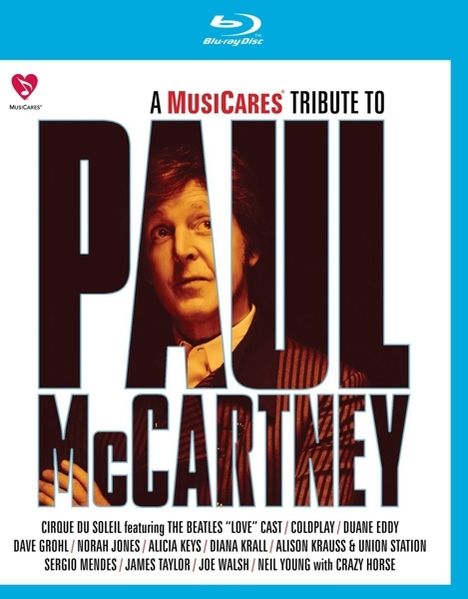 A MusiCares - Tribute To Paul McCartney, Blu-ray Disc
