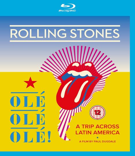 The Rolling Stones: Olé Olé Olé! A Trip Across Latin America 2016, Blu-ray Disc