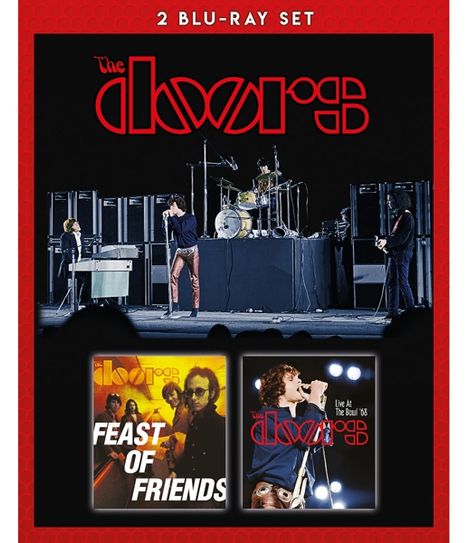 The Doors: Feast Of Friends / Live At The Hollywood Bowl, 2 Blu-ray Discs