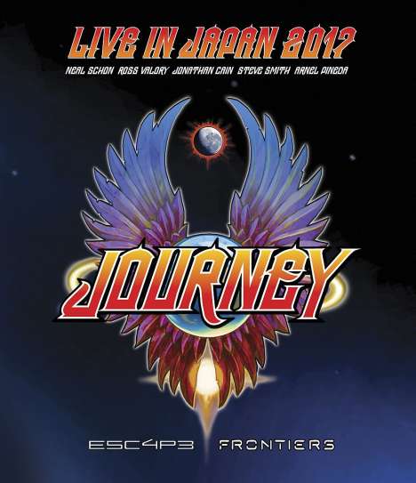 Journey: Escape &amp; Frontiers: Live In Japan 2017, Blu-ray Disc