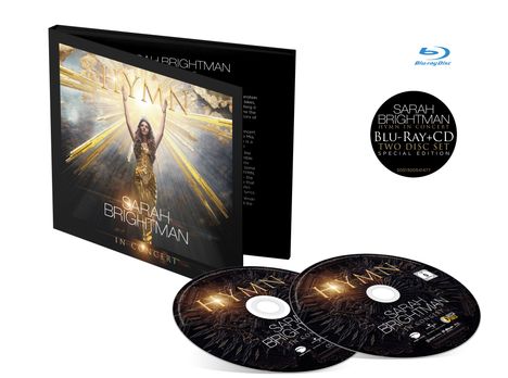 Sarah Brightman: Hymn In Concert, 1 CD und 1 Blu-ray Disc