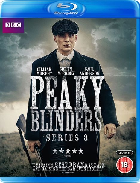 Peaky Blinders Season 3 (Blu-ray) (UK Import), 2 Blu-ray Discs