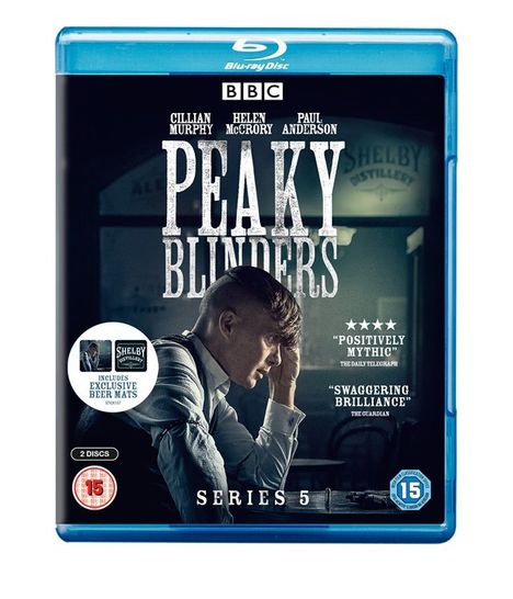 Peaky Blinders Season 5 (Blu-ray) (UK Import), 2 Blu-ray Discs