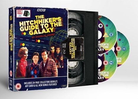 The Hitchhiker's Guide to the Galaxy: The Complete Series Collector's Edition (UK Import), 3 Blu-ray Discs