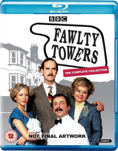 Fawlty Towers Series 1 &amp; 2 (Blu-ray) (UK Import), 3 Blu-ray Discs