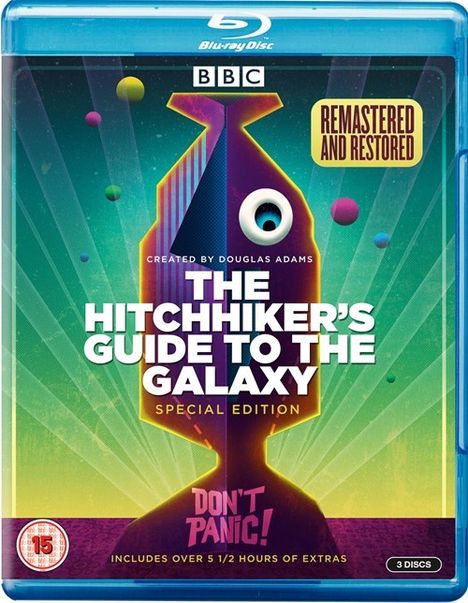 The Hitchhiker's Guide to the Galaxy: The Complete Series (Blu-ray) (UK Import), 3 Blu-ray Discs