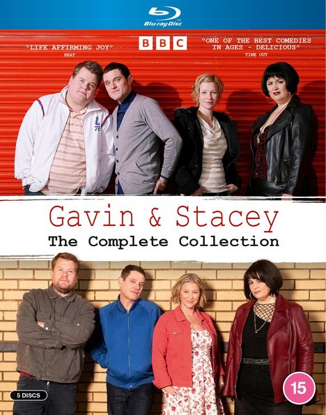 Gavin &amp; Stacey: The Complete Collection (Blu-ray) (UK Import), 5 Blu-ray Discs