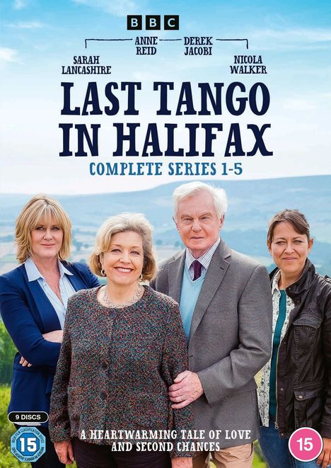 Last Tango In Halifax Season 1-5 (UK Import), 9 DVDs