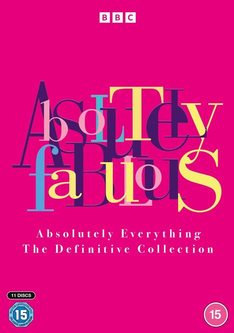 Absolutely Fabulous: Absolutely Everything (The Definitive Edition) (UK Import), 11 DVDs