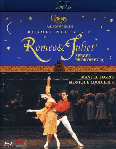 Ballet de l'Opera National de Paris:Romeo &amp; Julia, Blu-ray Disc