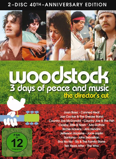 Woodstock (Director's Cut) (Special Edition), 2 DVDs