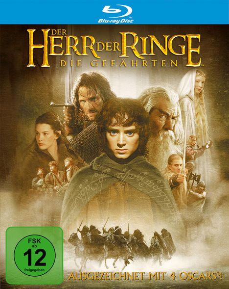 Der Herr der Ringe: Die Gefährten (Blu-ray), Blu-ray Disc