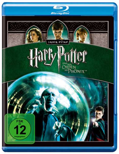 Harry Potter und der Orden des Phönix (Blu-ray), Blu-ray Disc
