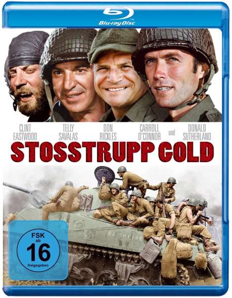 Stoßtrupp Gold (Blu-ray), Blu-ray Disc