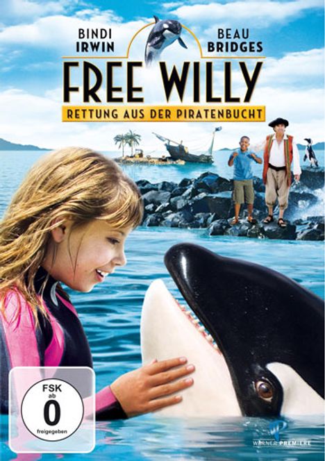 Free Willy 4: Rettung aus der Piratenbucht, DVD