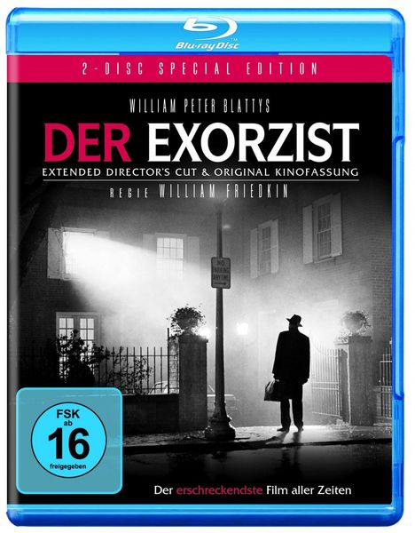 Der Exorzist I (Kinofassung &amp; Ext.Director's Cut) (Blu-ray), 2 Blu-ray Discs