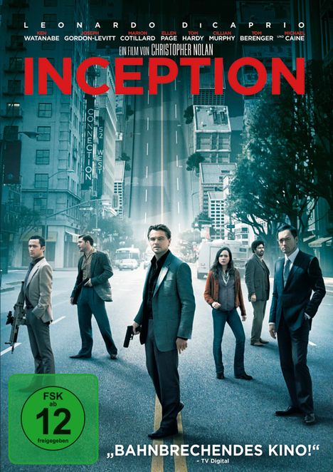 Inception, DVD