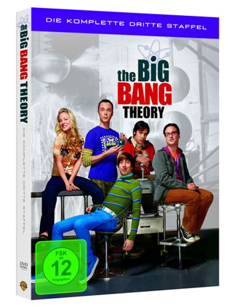 The Big Bang Theory Staffel 3, 4 DVDs