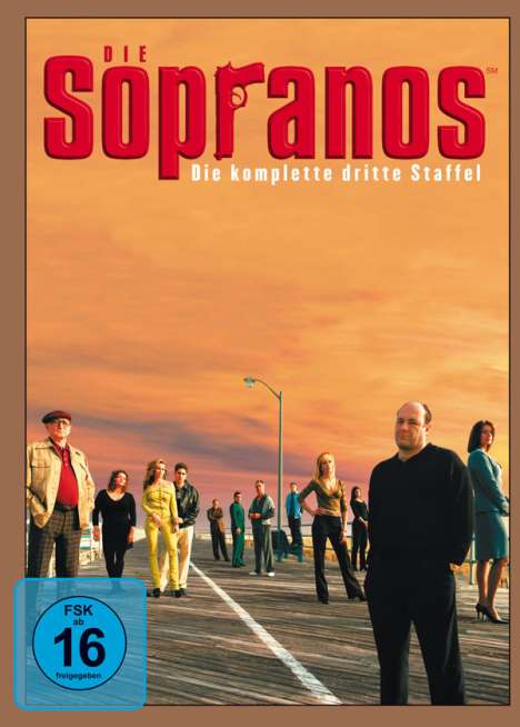 Die Sopranos Staffel 3, 4 DVDs