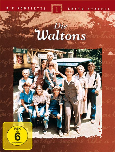 Die Waltons Staffel 1, 6 DVDs