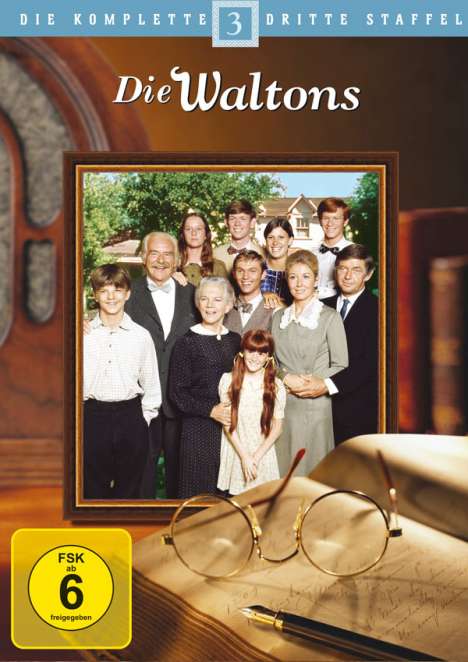Die Waltons Staffel 3, 7 DVDs