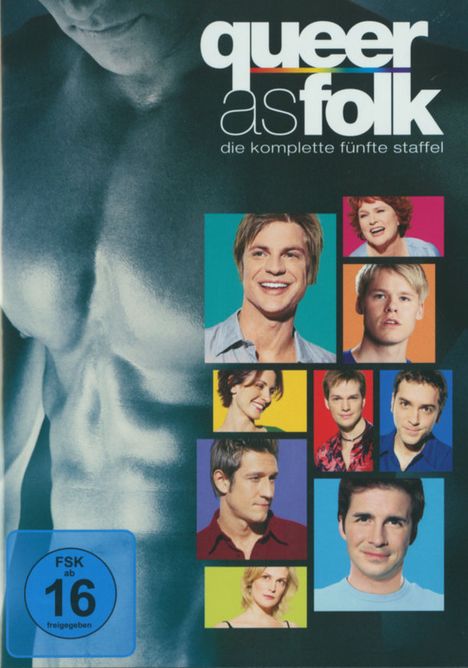 Queer as Folk Season 5, 4 DVDs