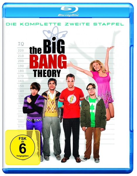 The Big Bang Theory Staffel 2 (Blu-ray), 2 Blu-ray Discs