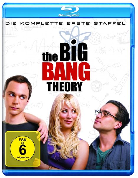The Big Bang Theory Staffel 1 (Blu-ray), 2 Blu-ray Discs