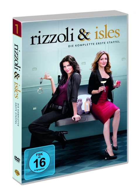 Rizzoli &amp; Isles Season 1, 3 DVDs