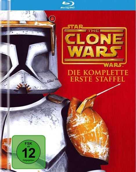 Star Wars: The Clone Wars Season 1 (Blu-ray), 3 Blu-ray Discs