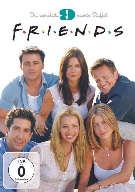 Friends Season 9, 4 DVDs