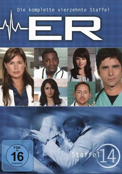 E.R. Emergency Room Staffel 14, 3 DVDs