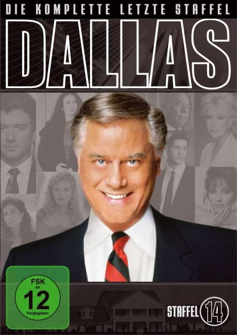 Dallas Season 14 (finale Staffel), 5 DVDs