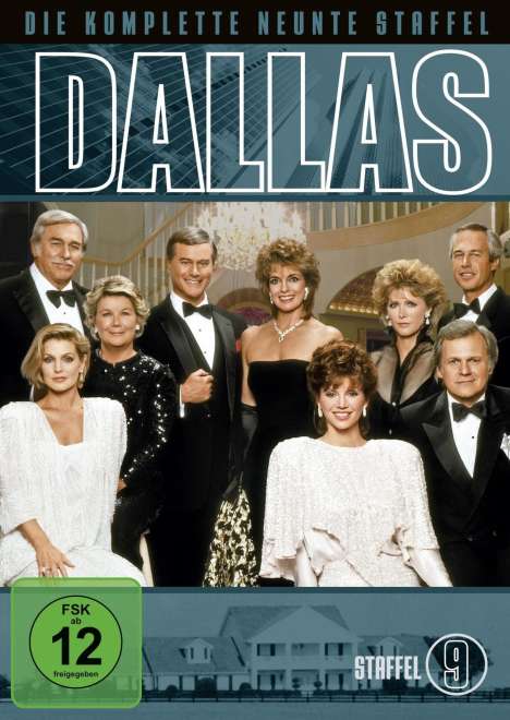 Dallas Season 9, 4 DVDs